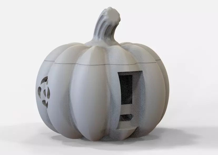 Halloween Version Bluetooth Speaker 3D print model_49