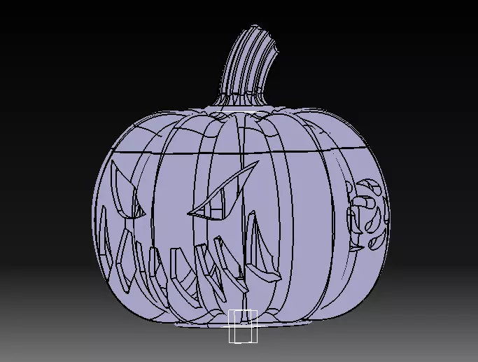 Halloween Version Bluetooth Speaker 3D print model_15