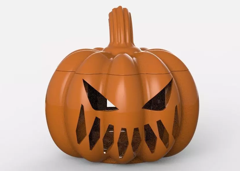 Halloween Version Bluetooth Speaker 3D print model_75