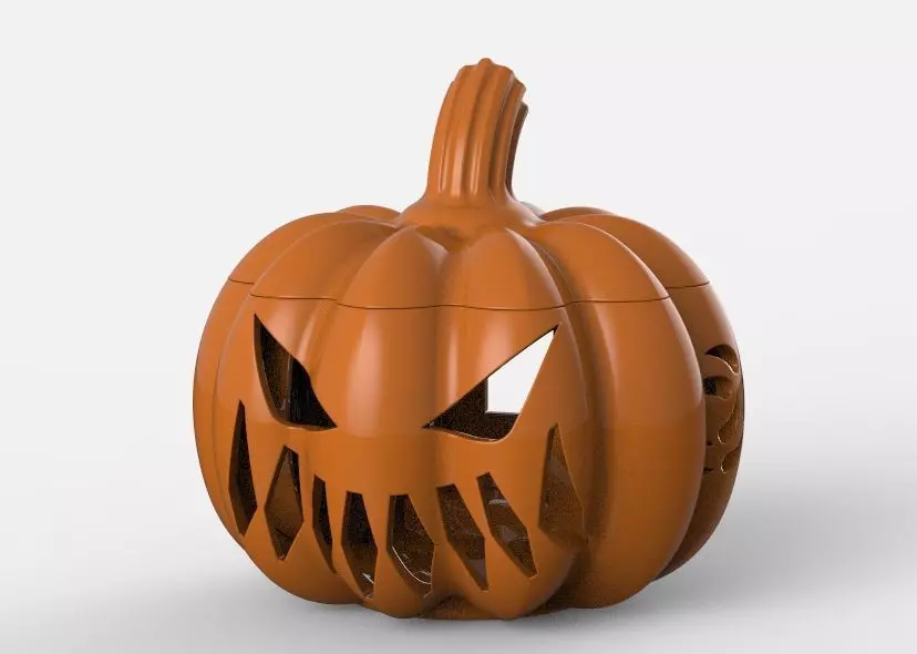 Halloween Version Bluetooth Speaker 3D print model_85