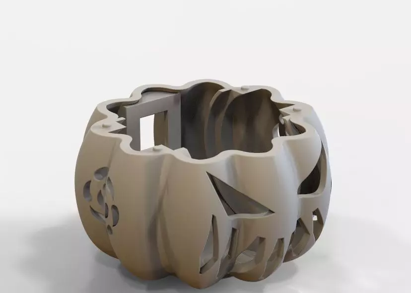 Halloween Version Bluetooth Speaker 3D print model_60