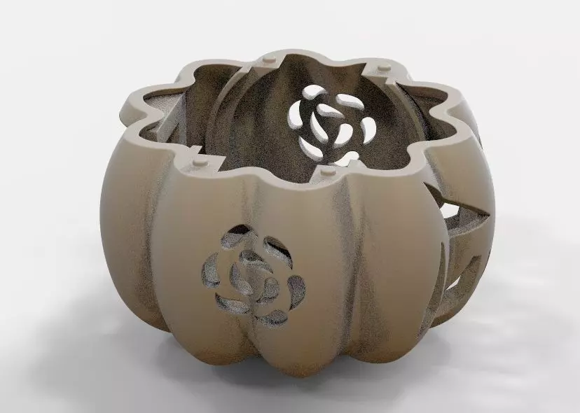 Halloween Version Bluetooth Speaker 3D print model_65