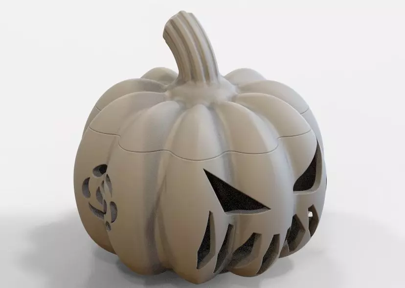 Halloween Version Bluetooth Speaker 3D print model_59
