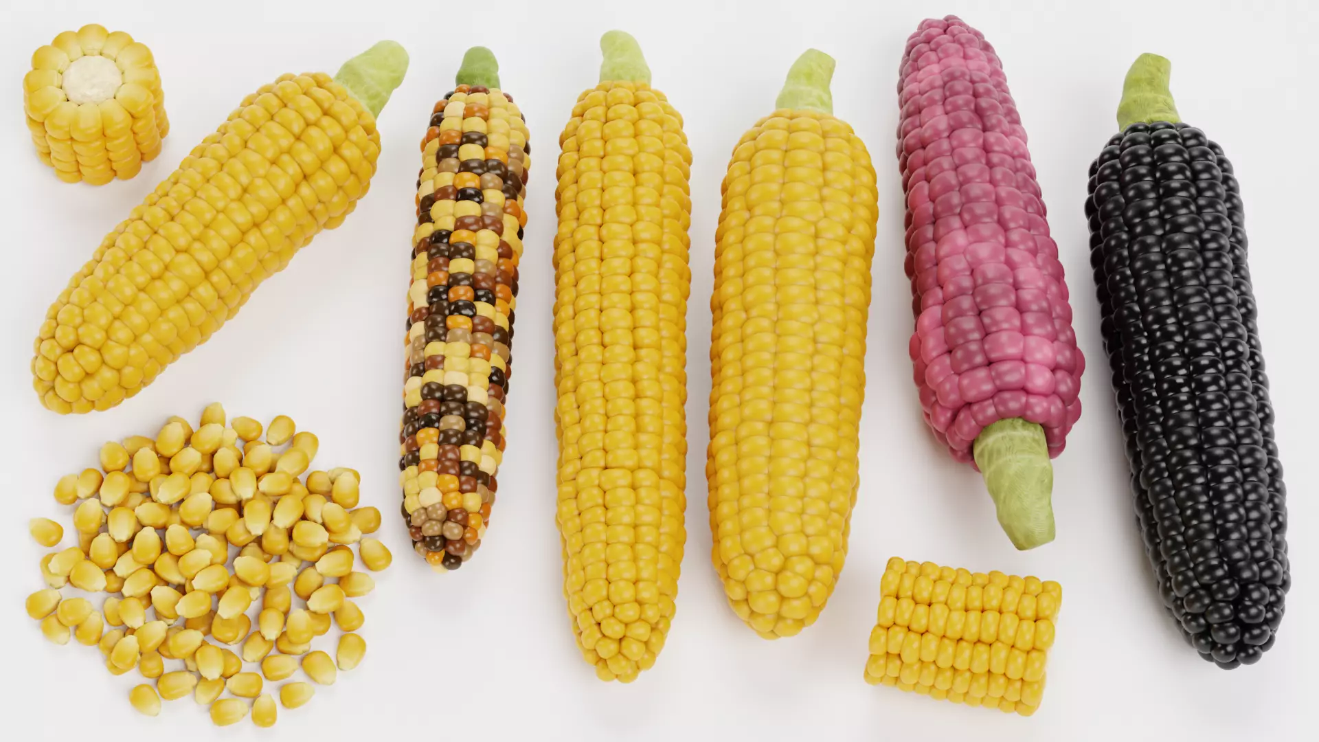 -Corn Collection V3- 3D model_0