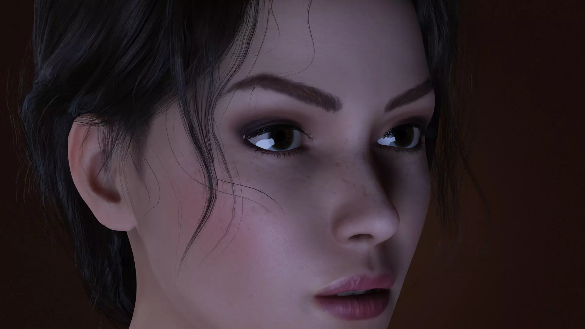 Virtual Muses Character 4 of 10 Low-poly 3D model_15