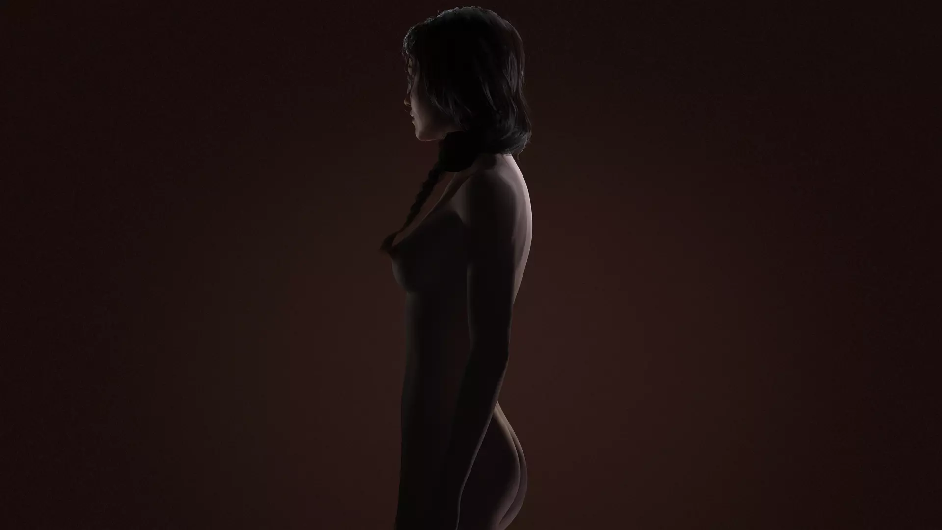 Virtual Muses Character 4 of 10 Low-poly 3D model_14