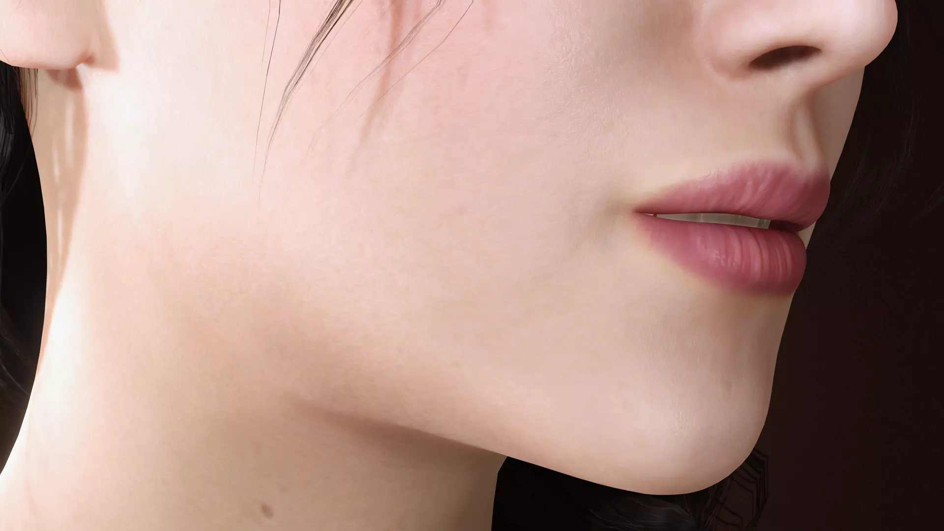 Virtual Muses Character 4 of 10 Low-poly 3D model_11