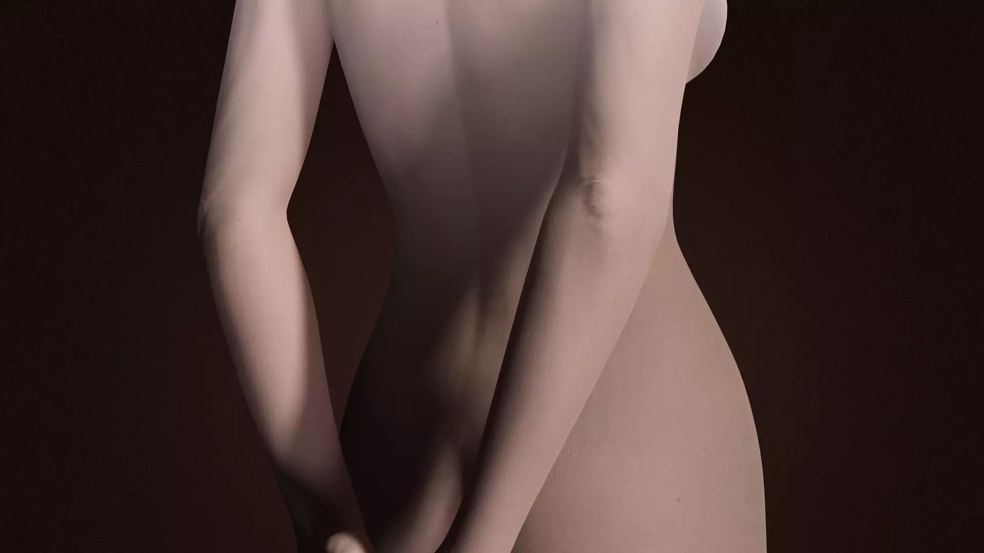 Virtual Muses Character 4 of 10 Low-poly 3D model_12