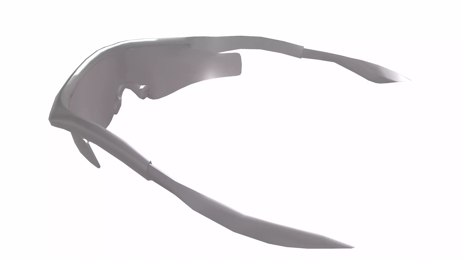 Safety Glasses Low Poly Low-poly 3D model_25