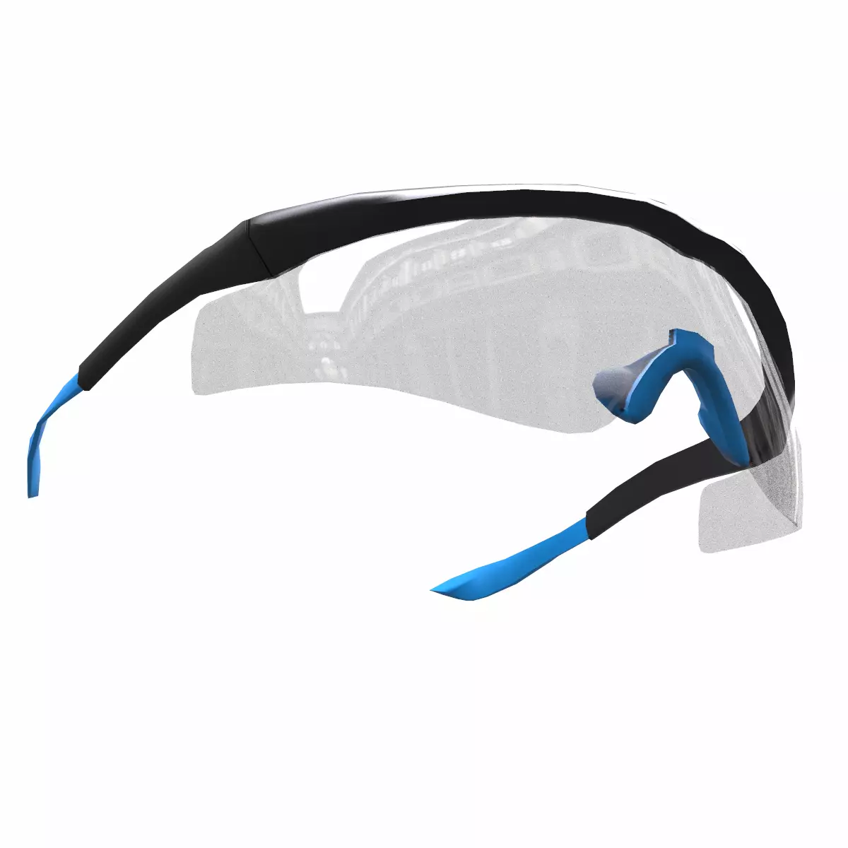 Safety Glasses Low Poly Low-poly 3D model_2