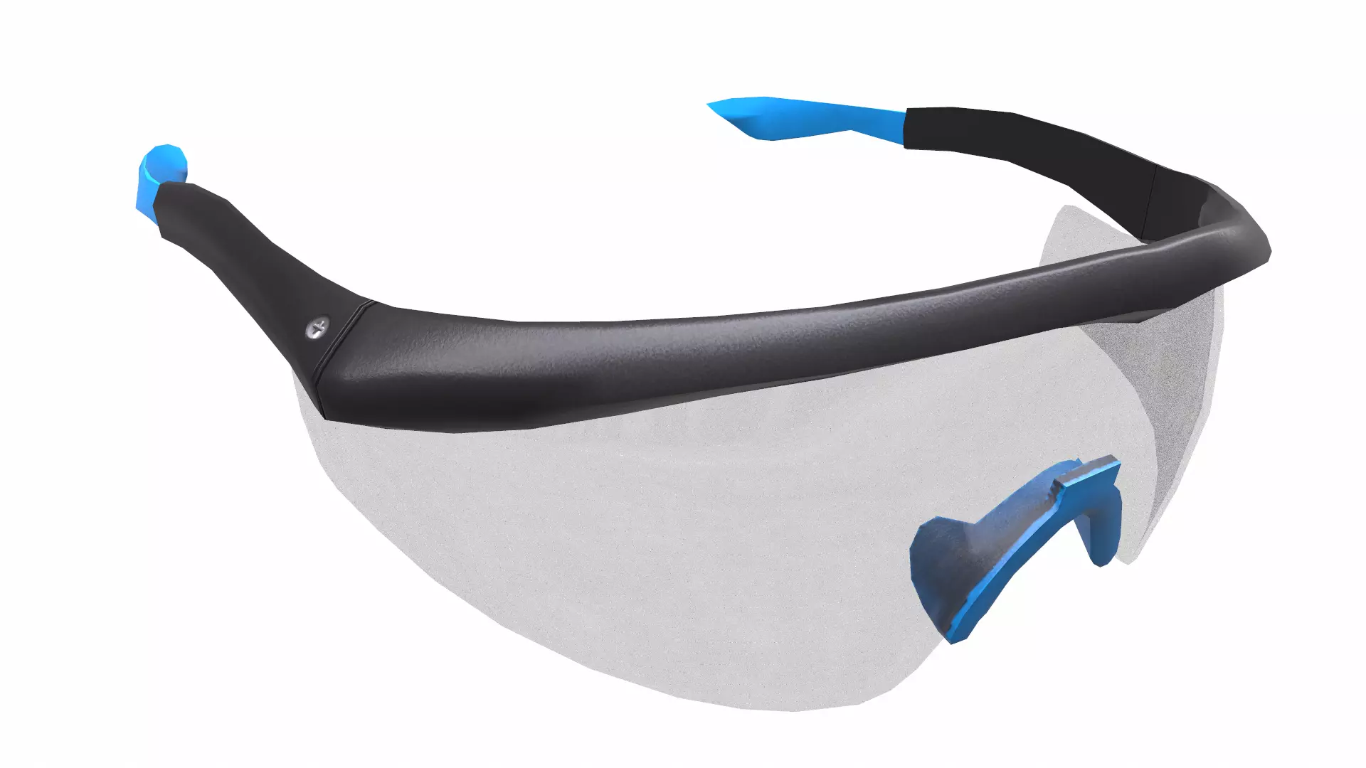 Safety Glasses Low Poly Low-poly 3D model_9