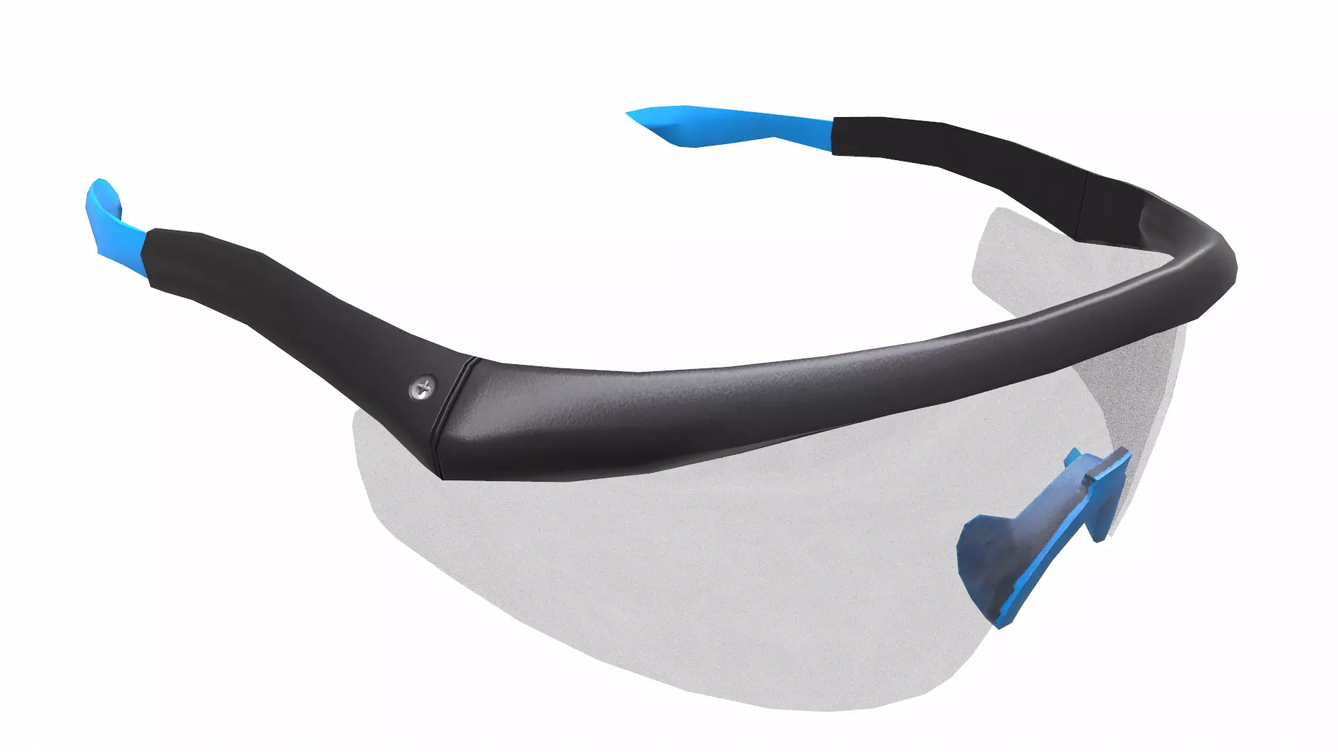 Safety Glasses Low Poly Low-poly 3D model_16