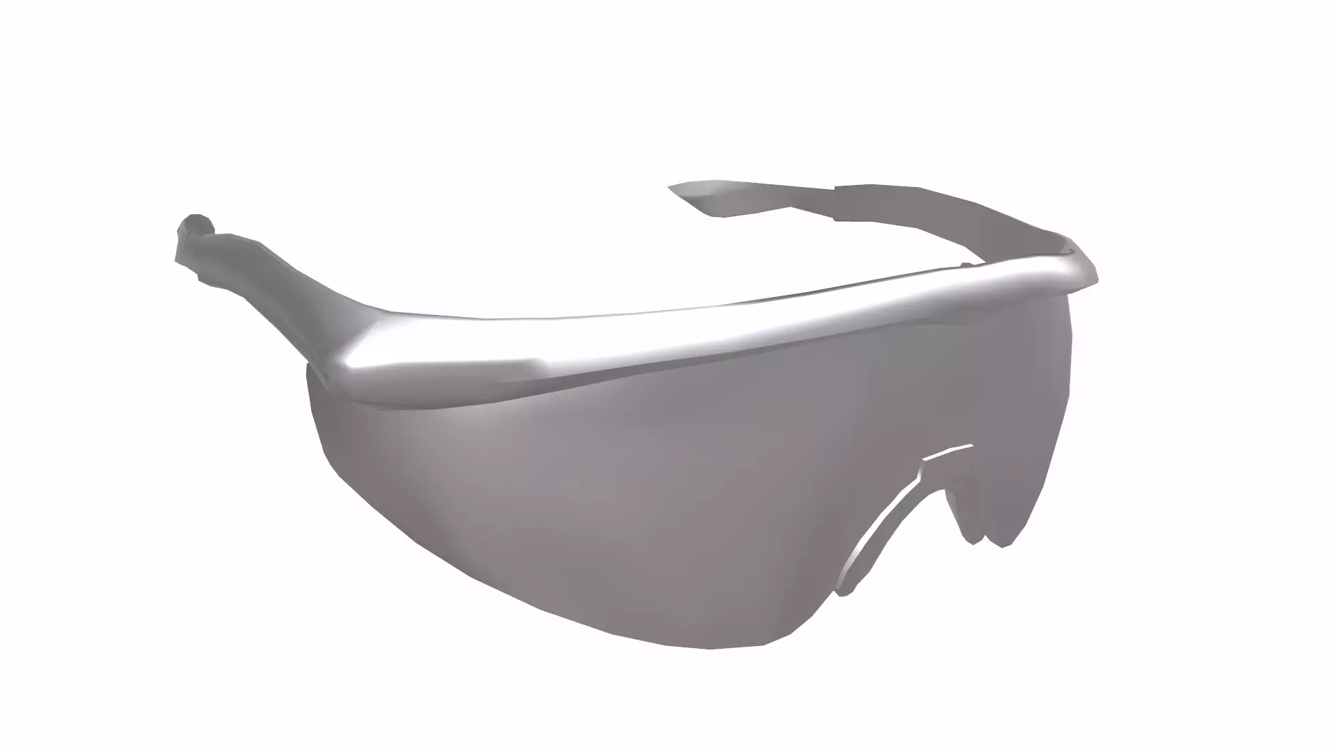 Safety Glasses Low Poly Low-poly 3D model_24