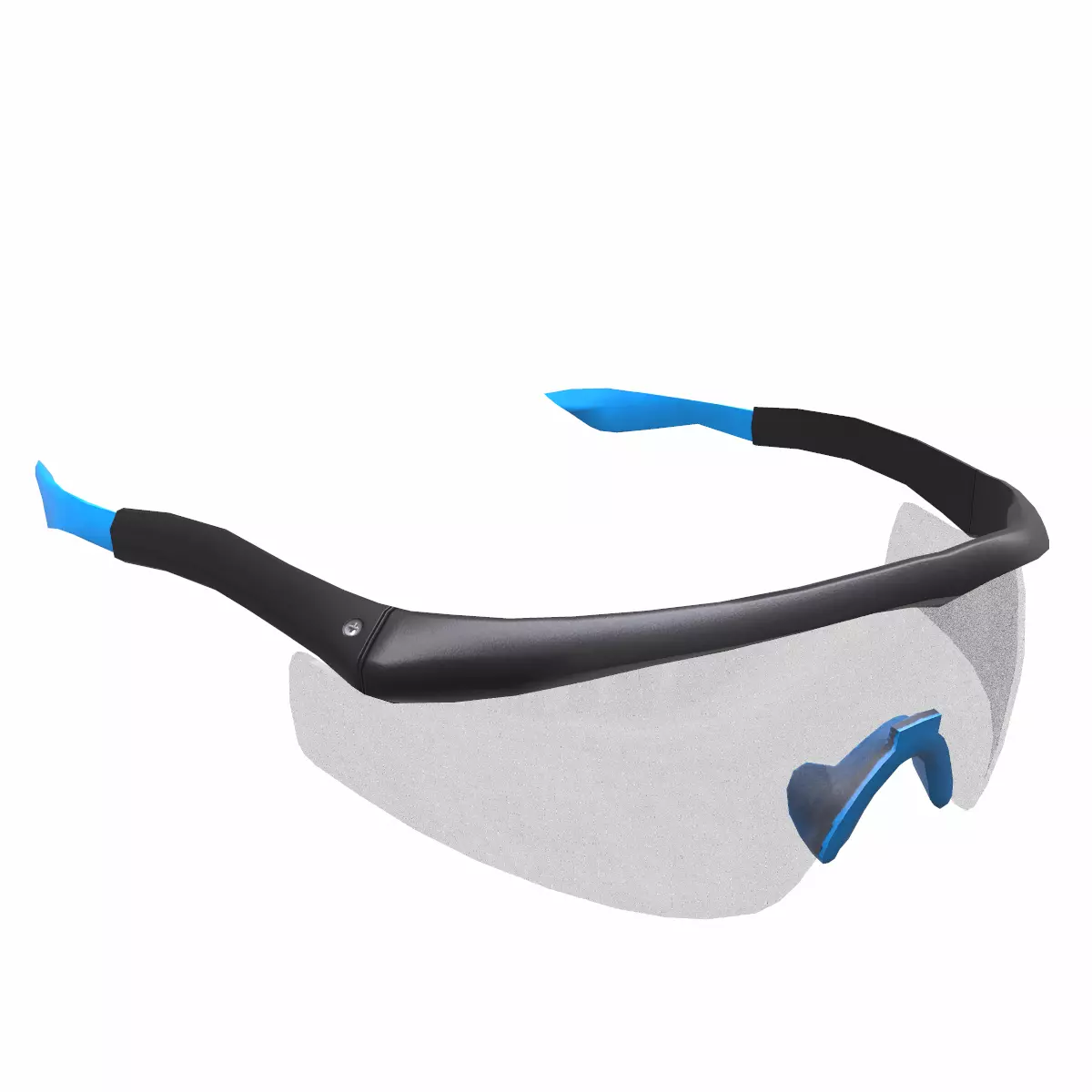 Safety Glasses Low Poly Low-poly 3D model_5