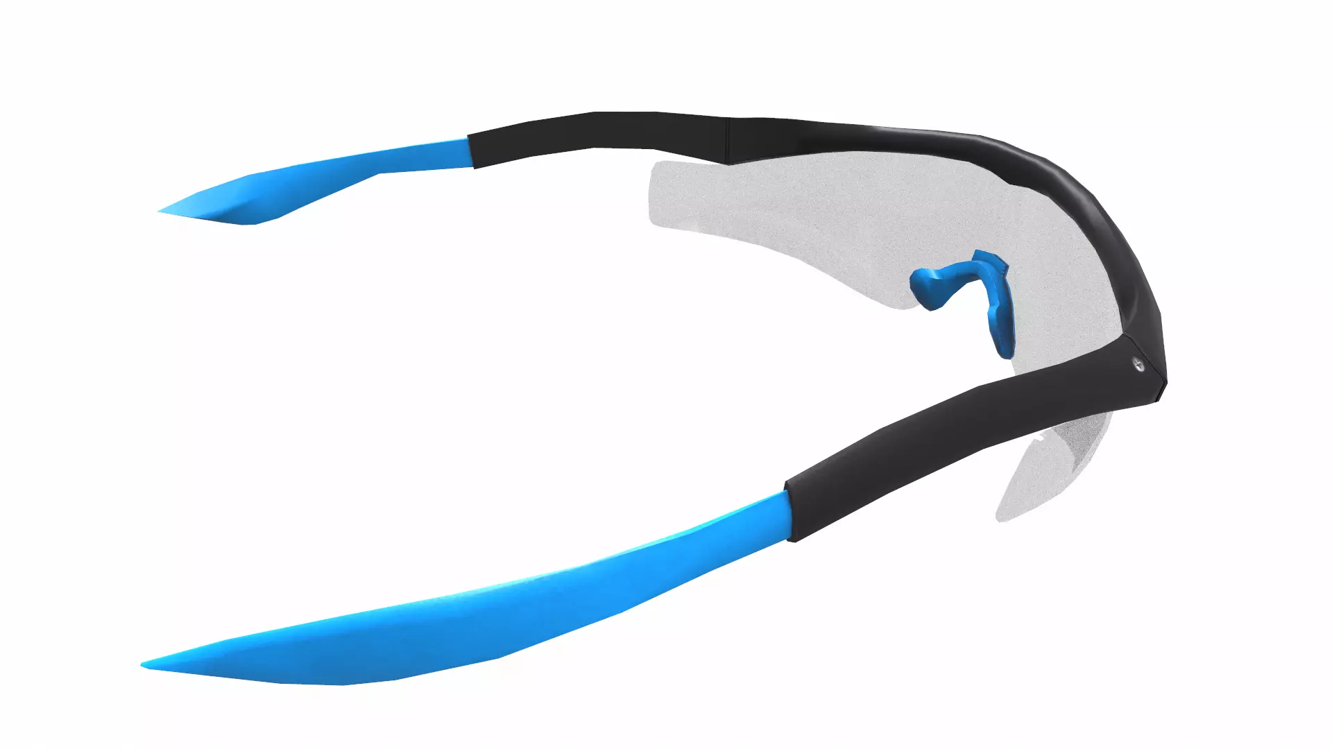 Safety Glasses Low Poly Low-poly 3D model_13