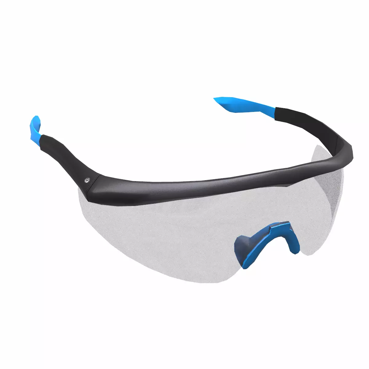 Safety Glasses Low Poly Low-poly 3D model_0