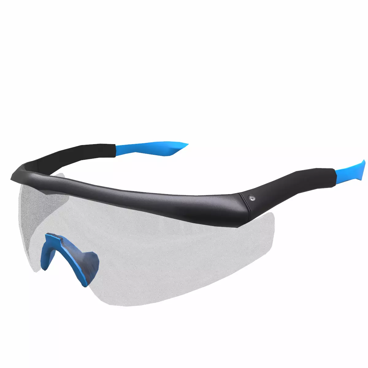Safety Glasses Low Poly Low-poly 3D model_4