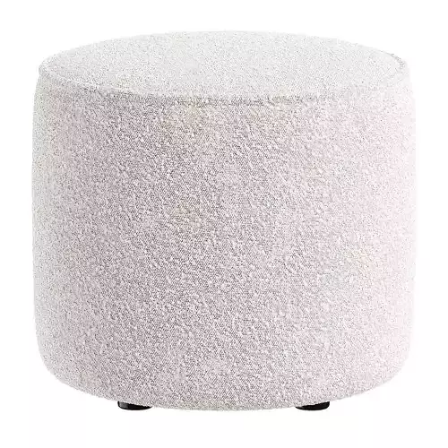 pouf white