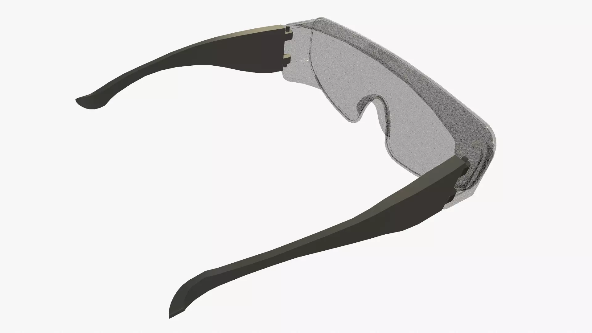 Over Specs Goggles Low Poly Low-poly 3D model_12