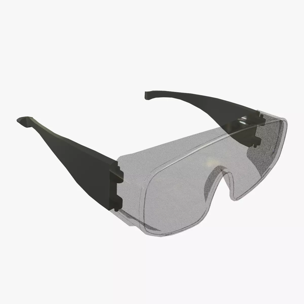 Over Specs Goggles Low Poly Low-poly 3D model_1