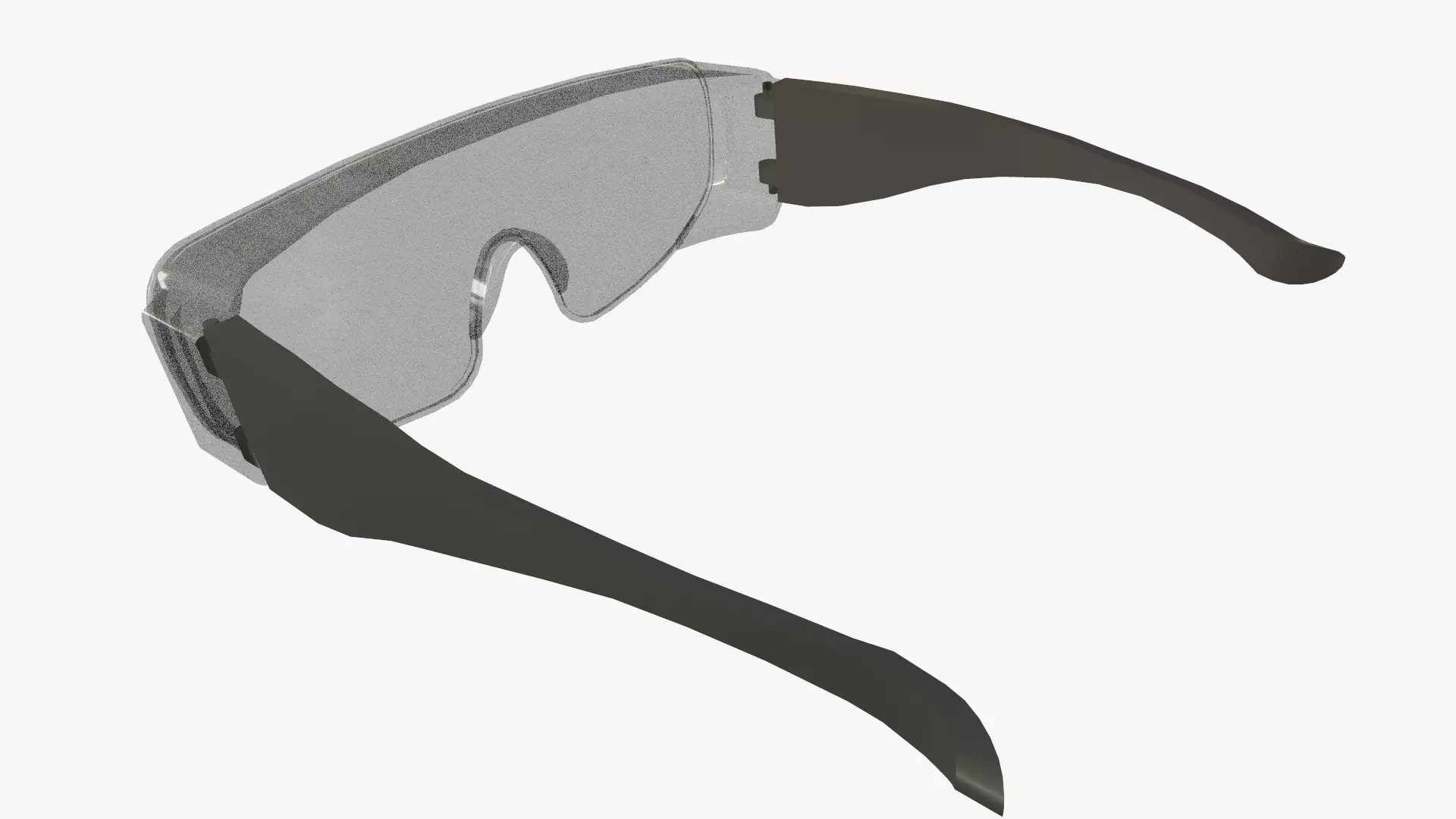 Over Specs Goggles Low Poly Low-poly 3D model_10