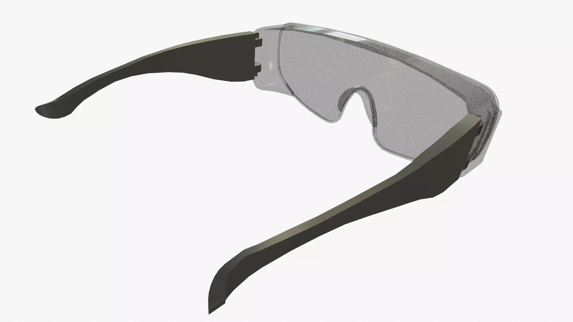 Over Specs Goggles Low Poly Low-poly 3D model_9