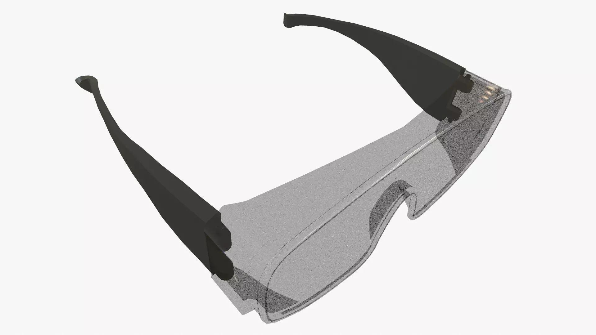 Over Specs Goggles Low Poly Low-poly 3D model_11
