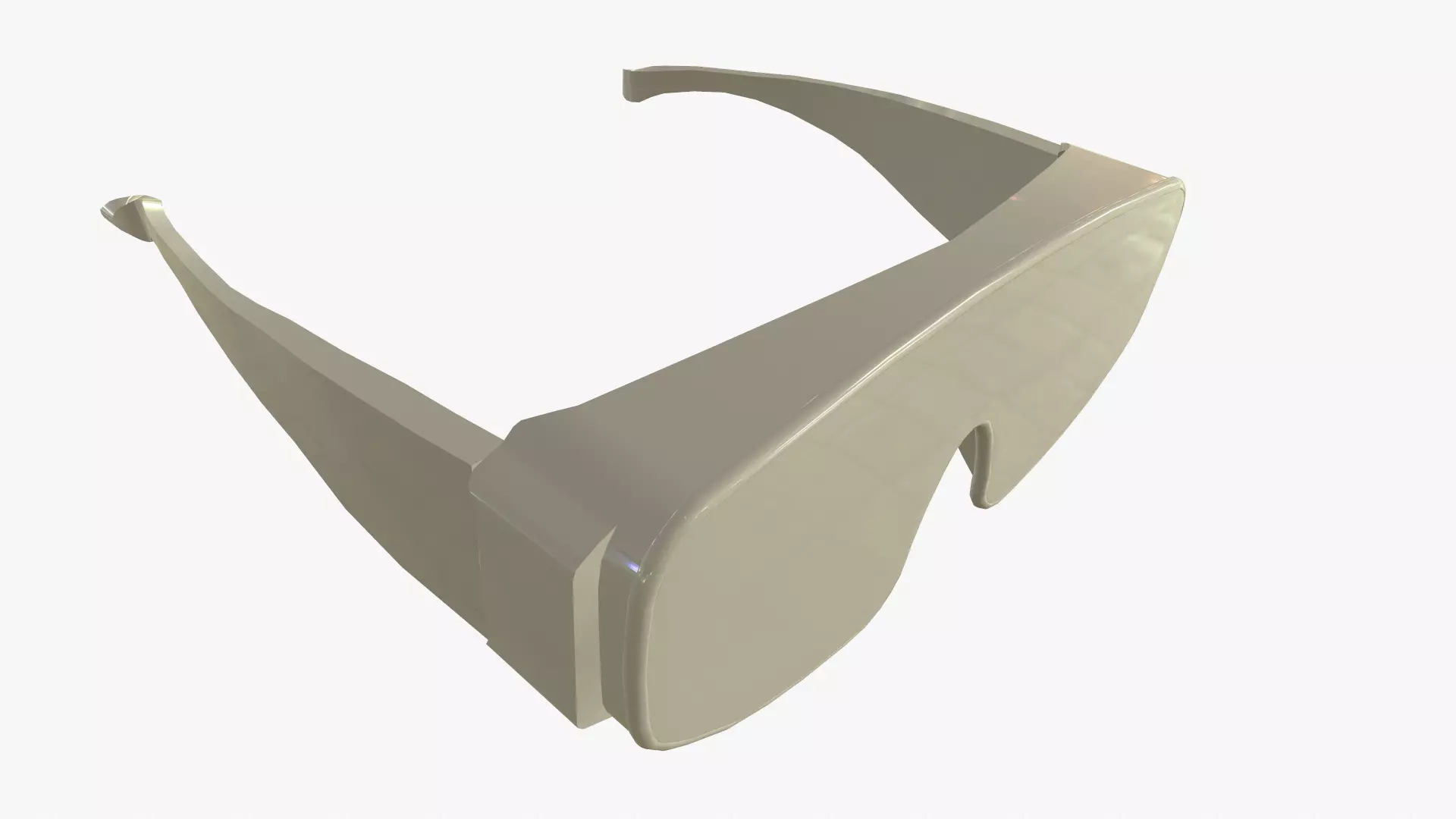 Over Specs Goggles Low Poly Low-poly 3D model_23