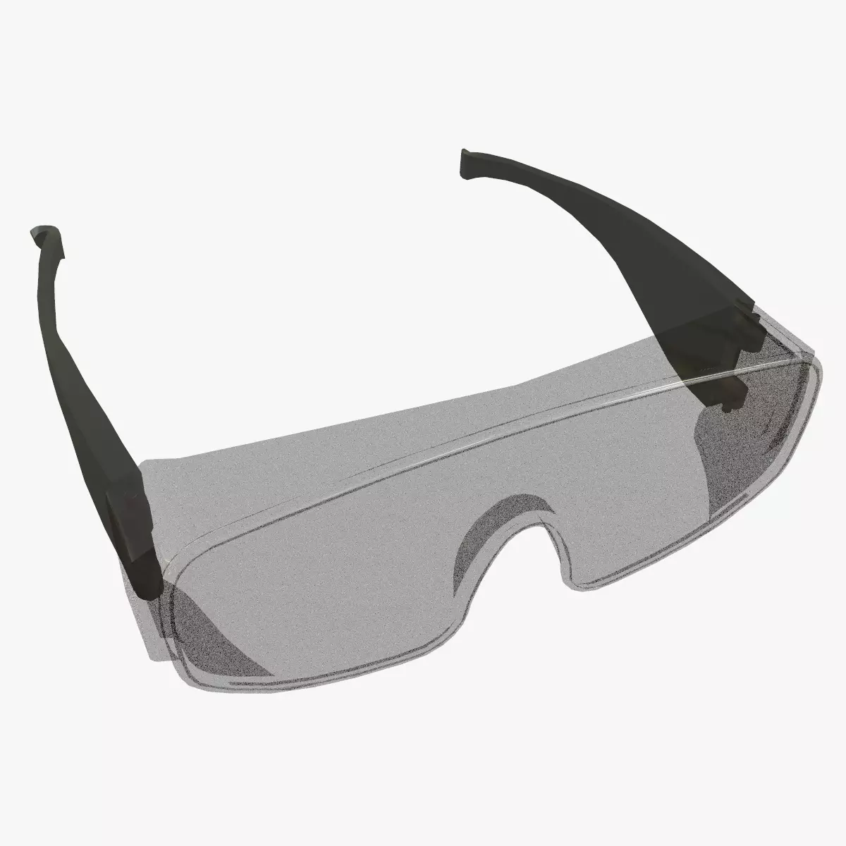 Over Specs Goggles Low Poly Low-poly 3D model_3