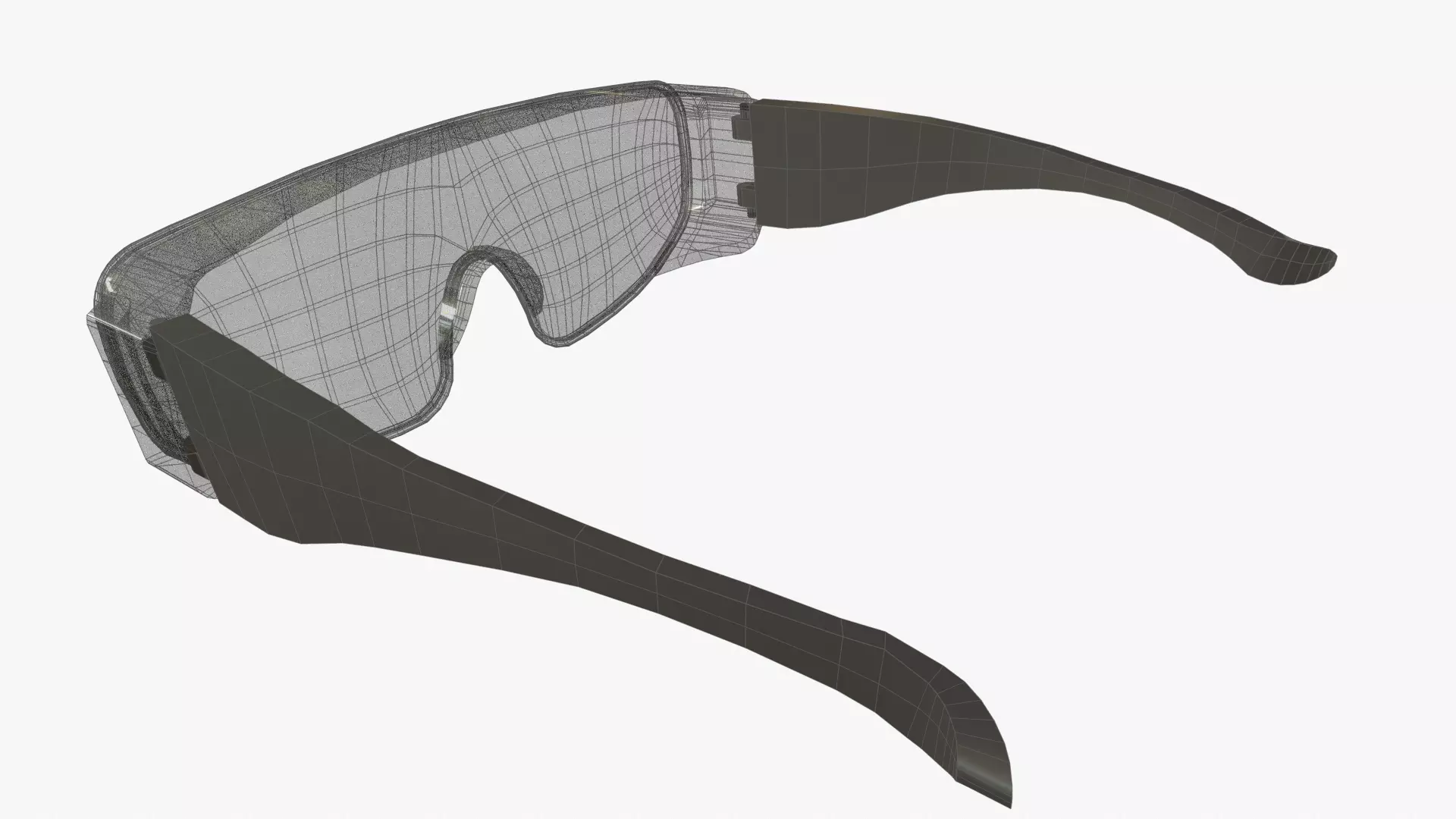 Over Specs Goggles Low Poly Low-poly 3D model_20