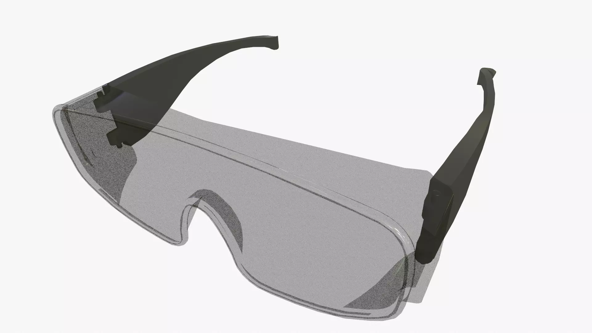 Over Specs Goggles Low Poly Low-poly 3D model_15