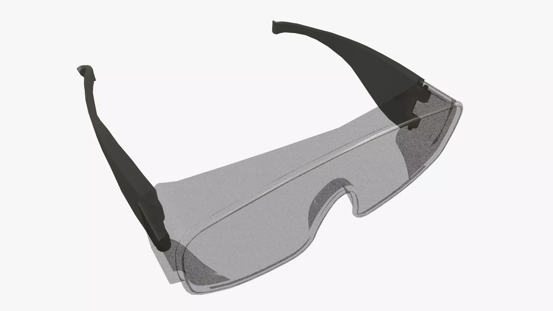 Over Specs Goggles Low Poly Low-poly 3D model_7