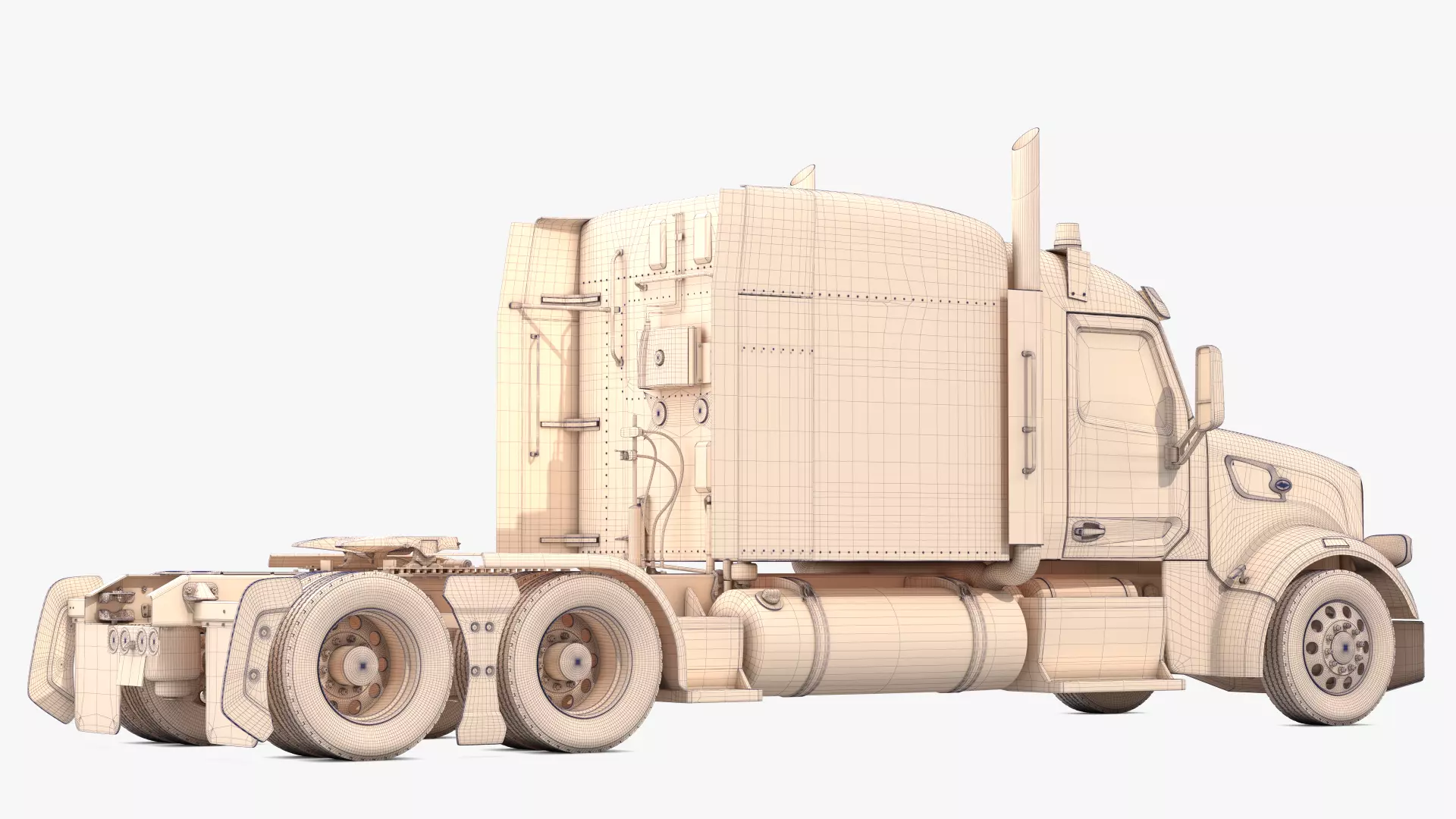 Peterbilt 567 2025 3D model_22