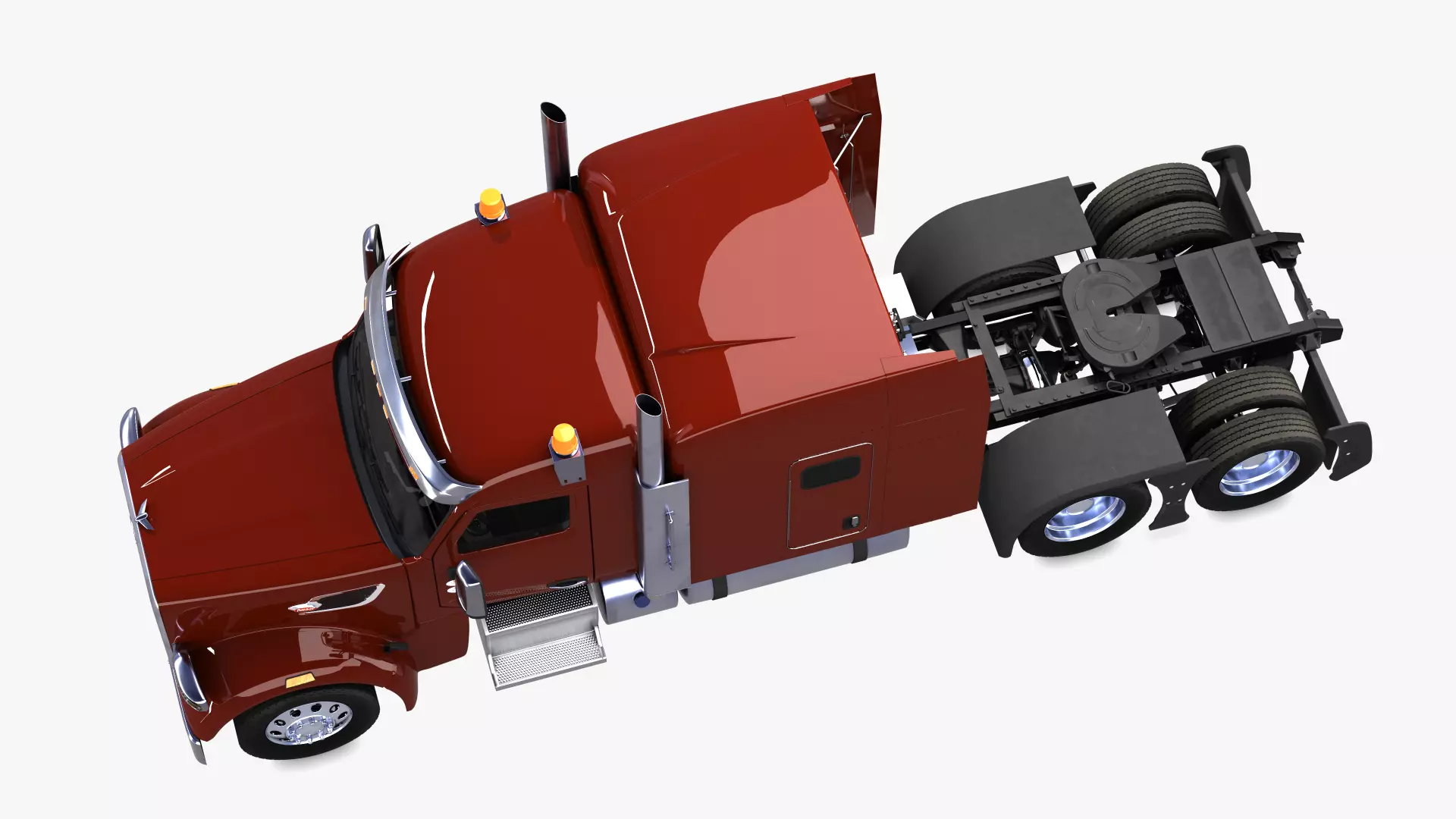 Peterbilt 567 2025 3D model_4