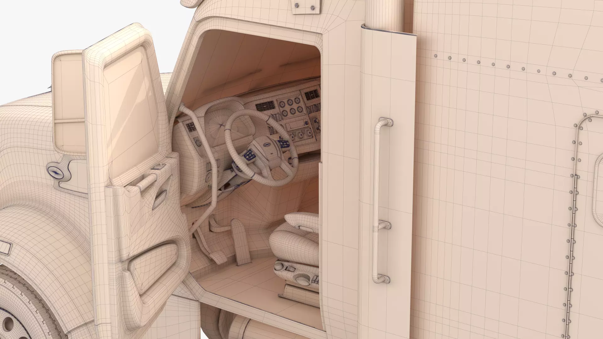 Peterbilt 567 2025 3D model_28