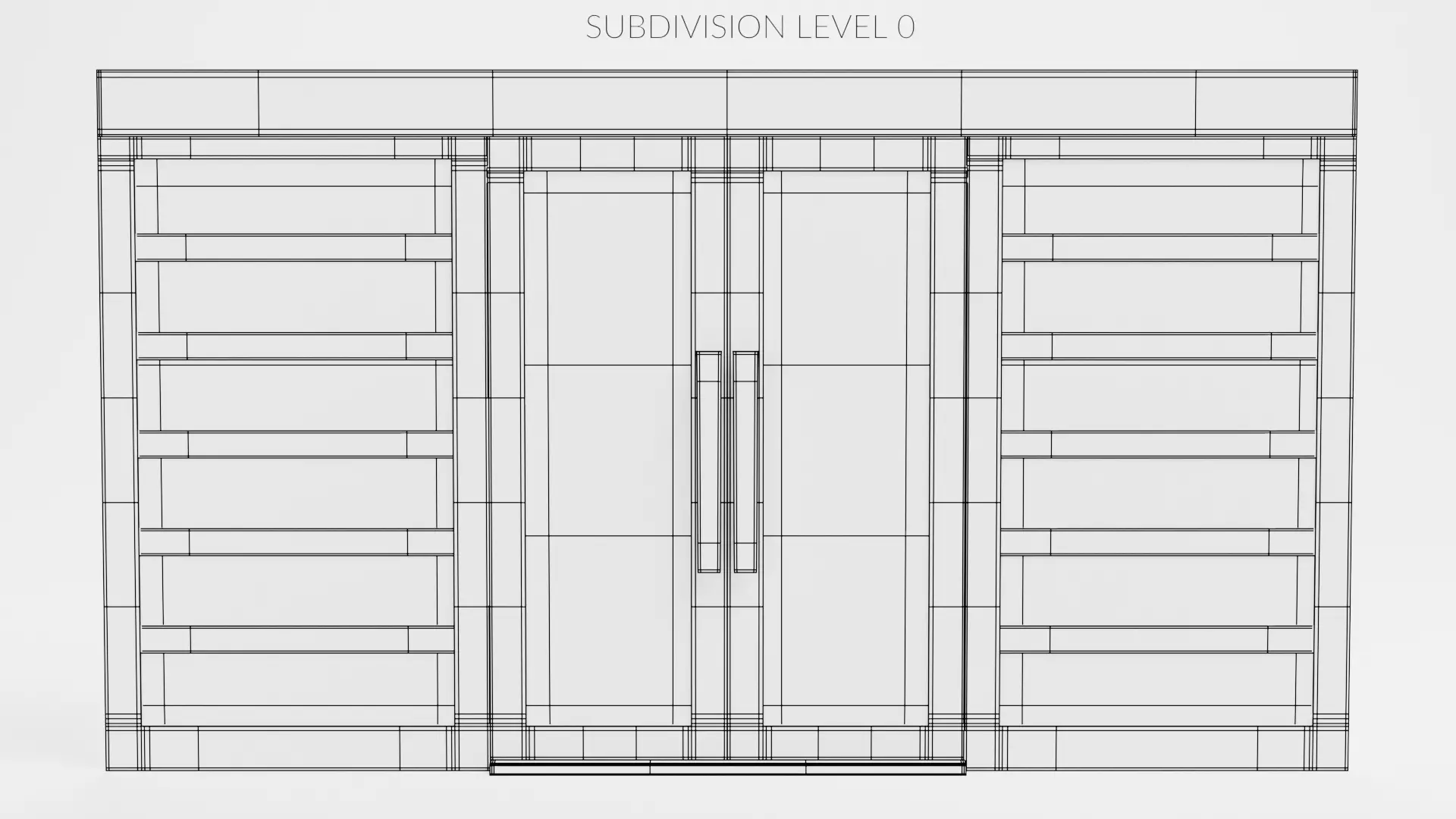 -Double Door V1- 3D model_8