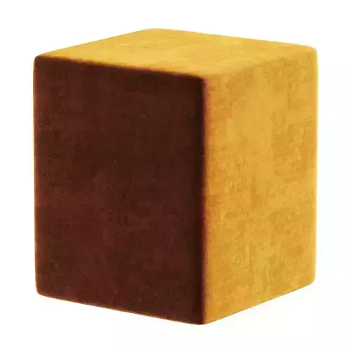 pouf orange