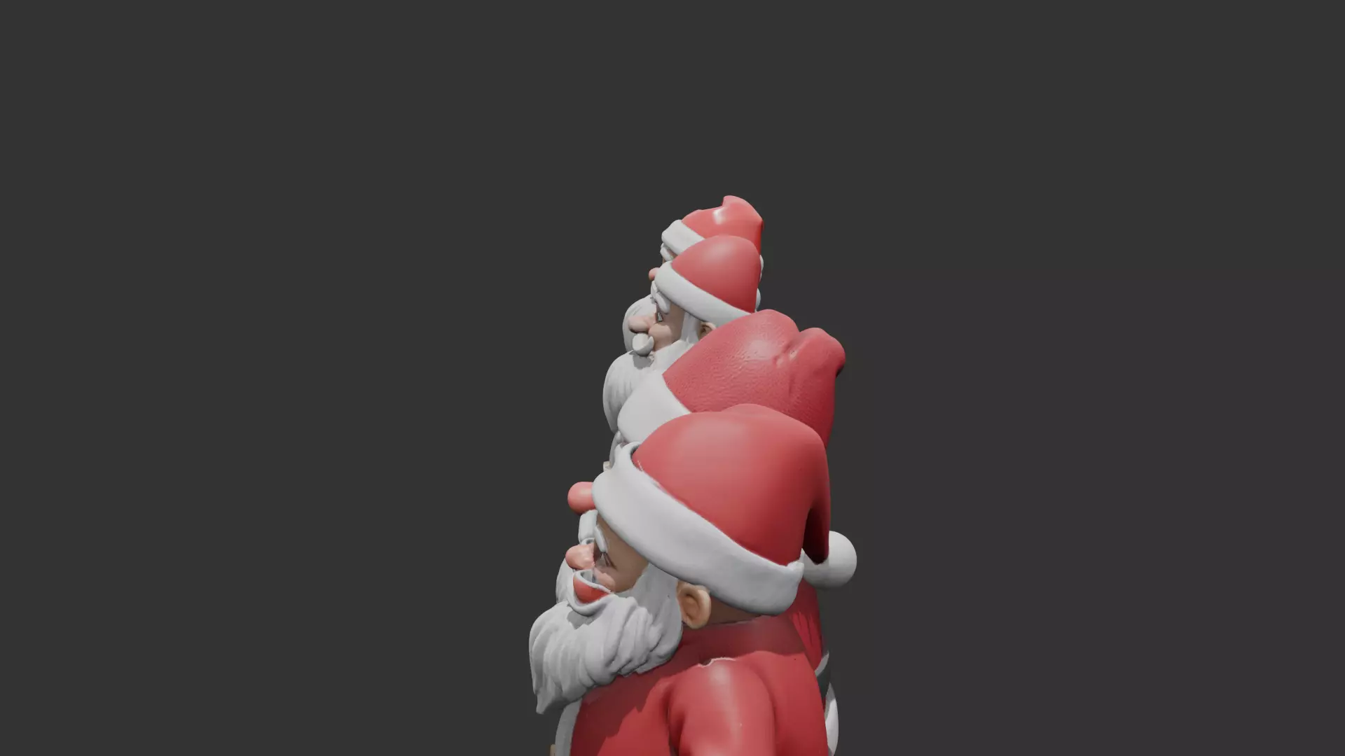 Santa Clauses ready for 3D print 3D print model_17