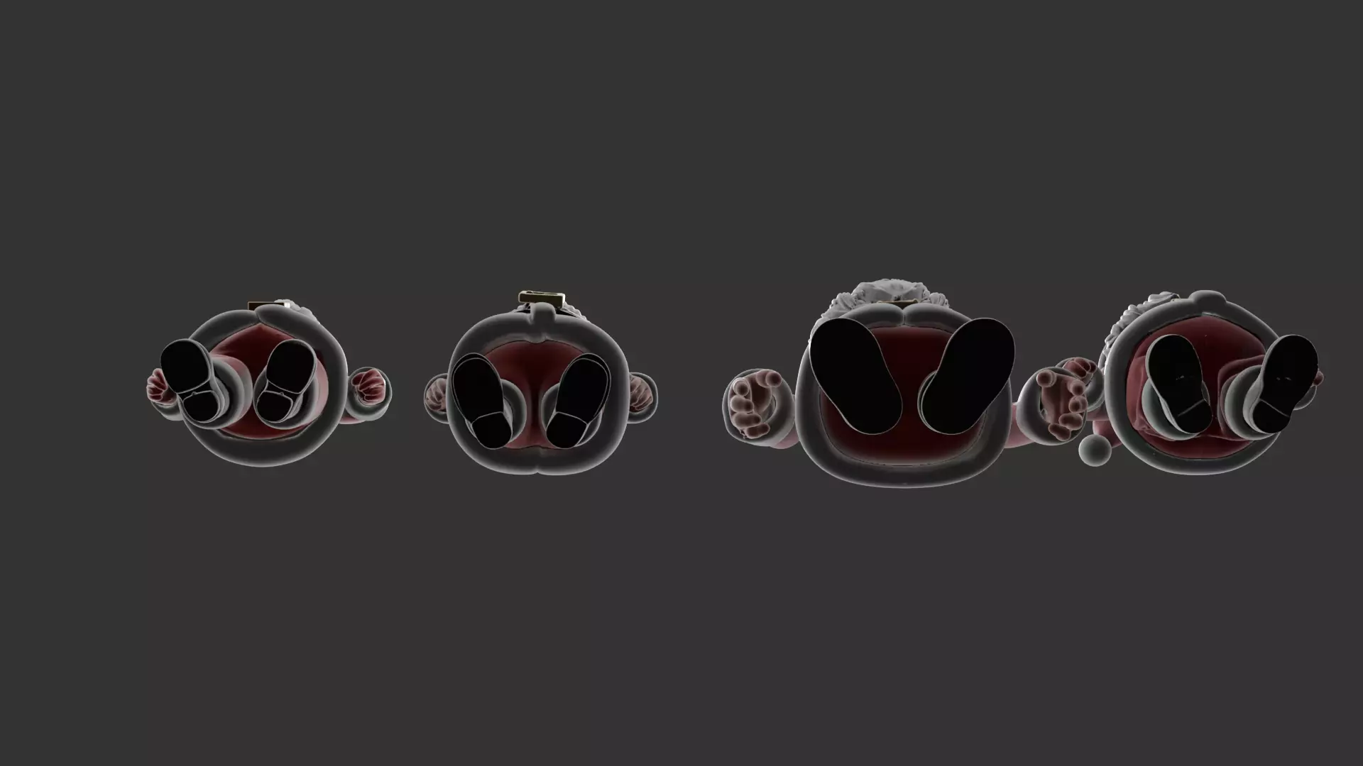 Santa Clauses ready for 3D print 3D print model_19