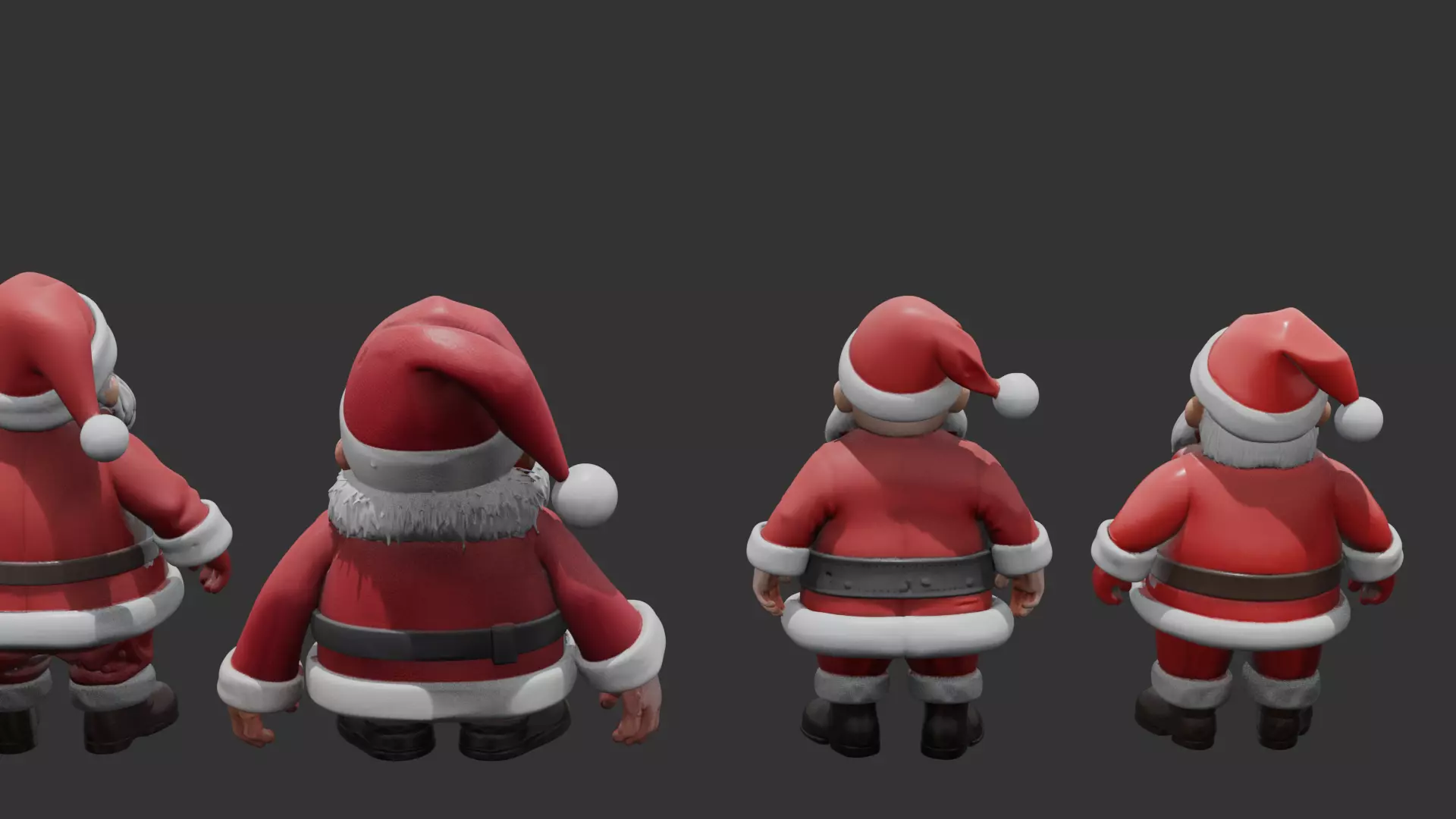 Santa Clauses ready for 3D print 3D print model_15