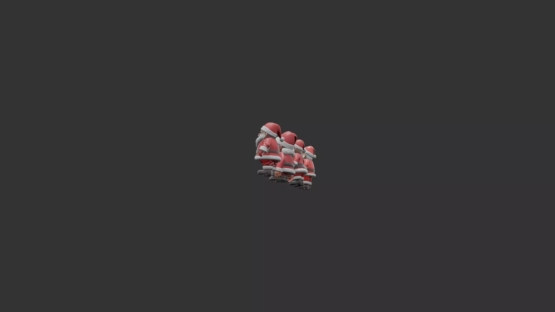 Santa Clauses ready for 3D print 3D print model_10