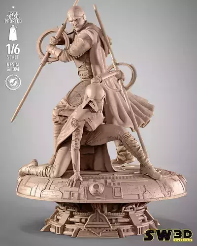 STAR WARS Gran Inquisitor Diorama 