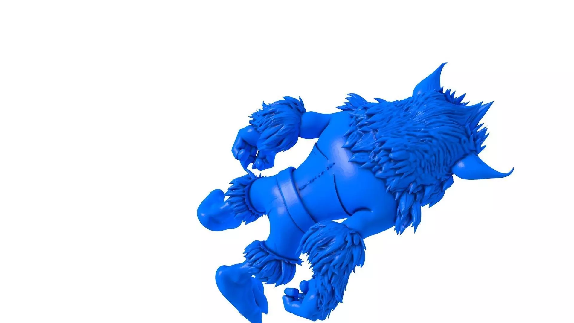 werewolf - werewolf stl - wolf 3D print model_2