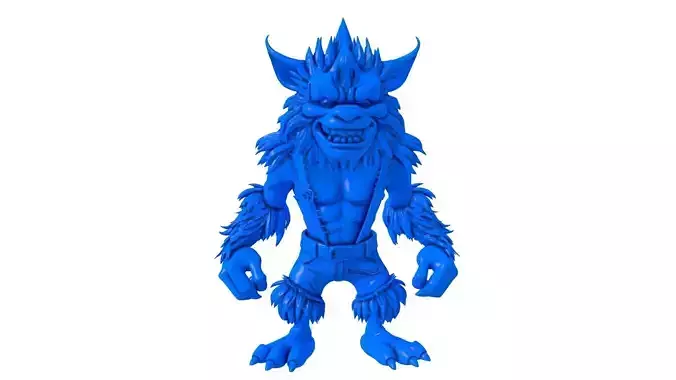 werewolf - werewolf stl - wolf