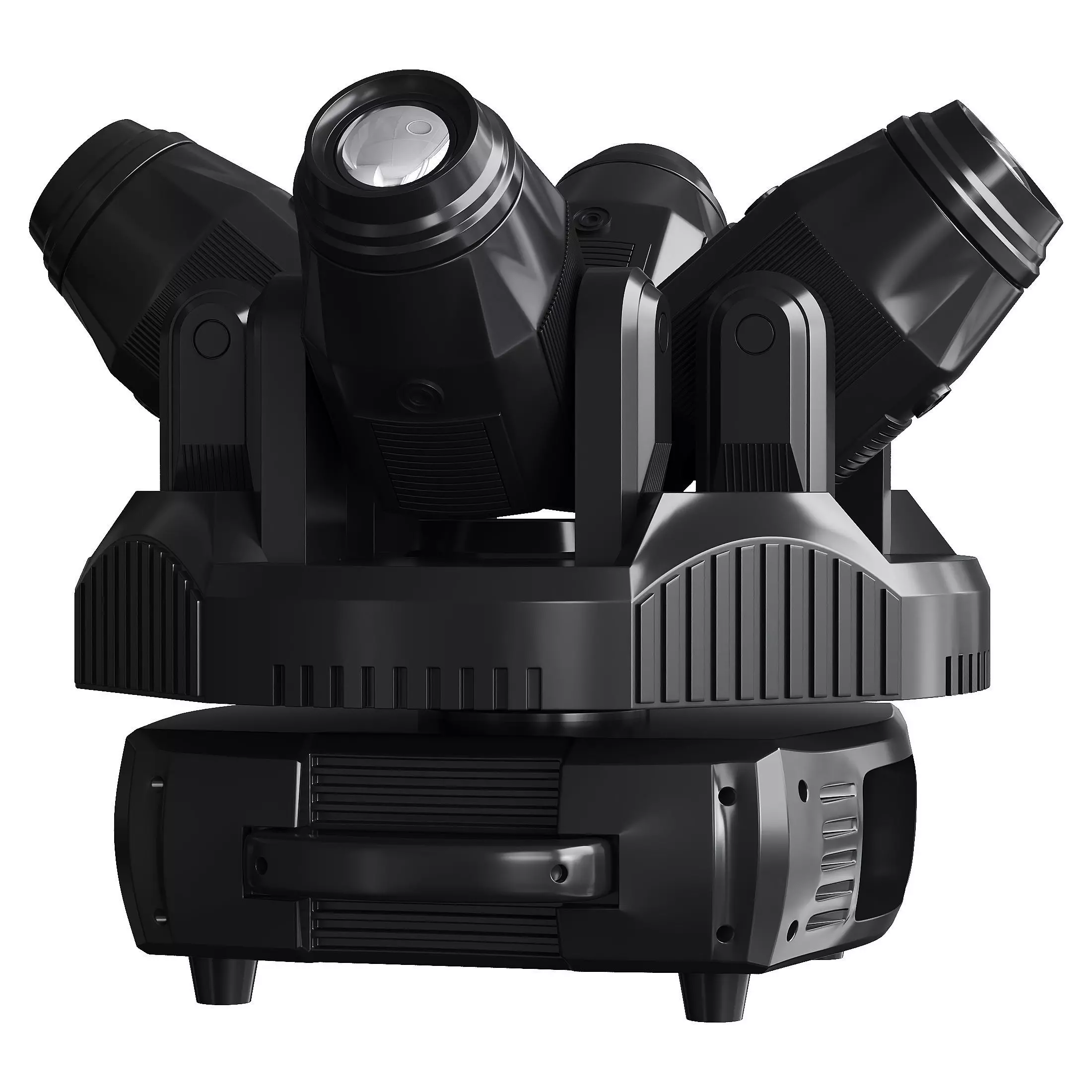 Soft theater farm with lighting equipment Low-poly 3D model_4