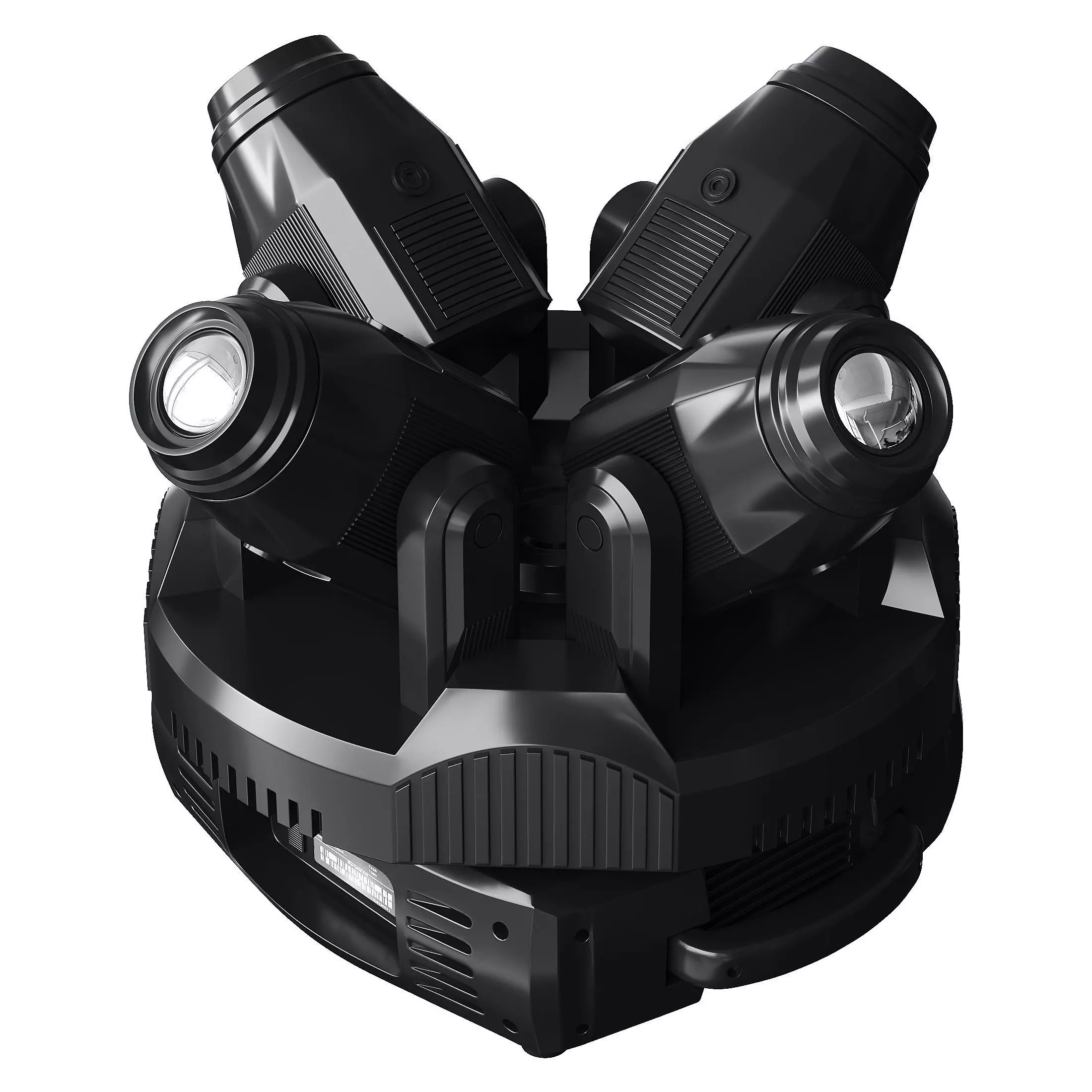 Soft theater farm with lighting equipment Low-poly 3D model_45