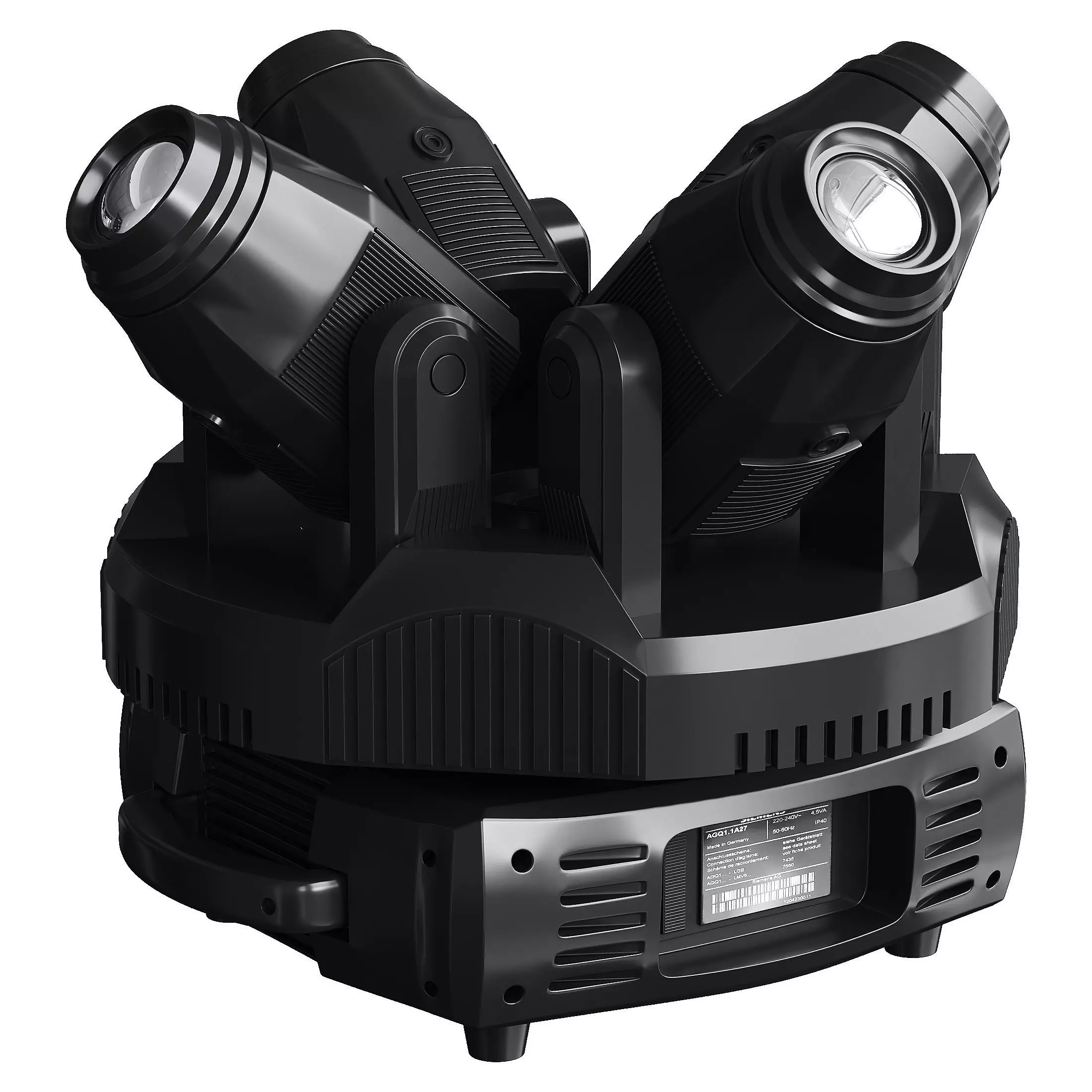 Soft theater farm with lighting equipment Low-poly 3D model_44