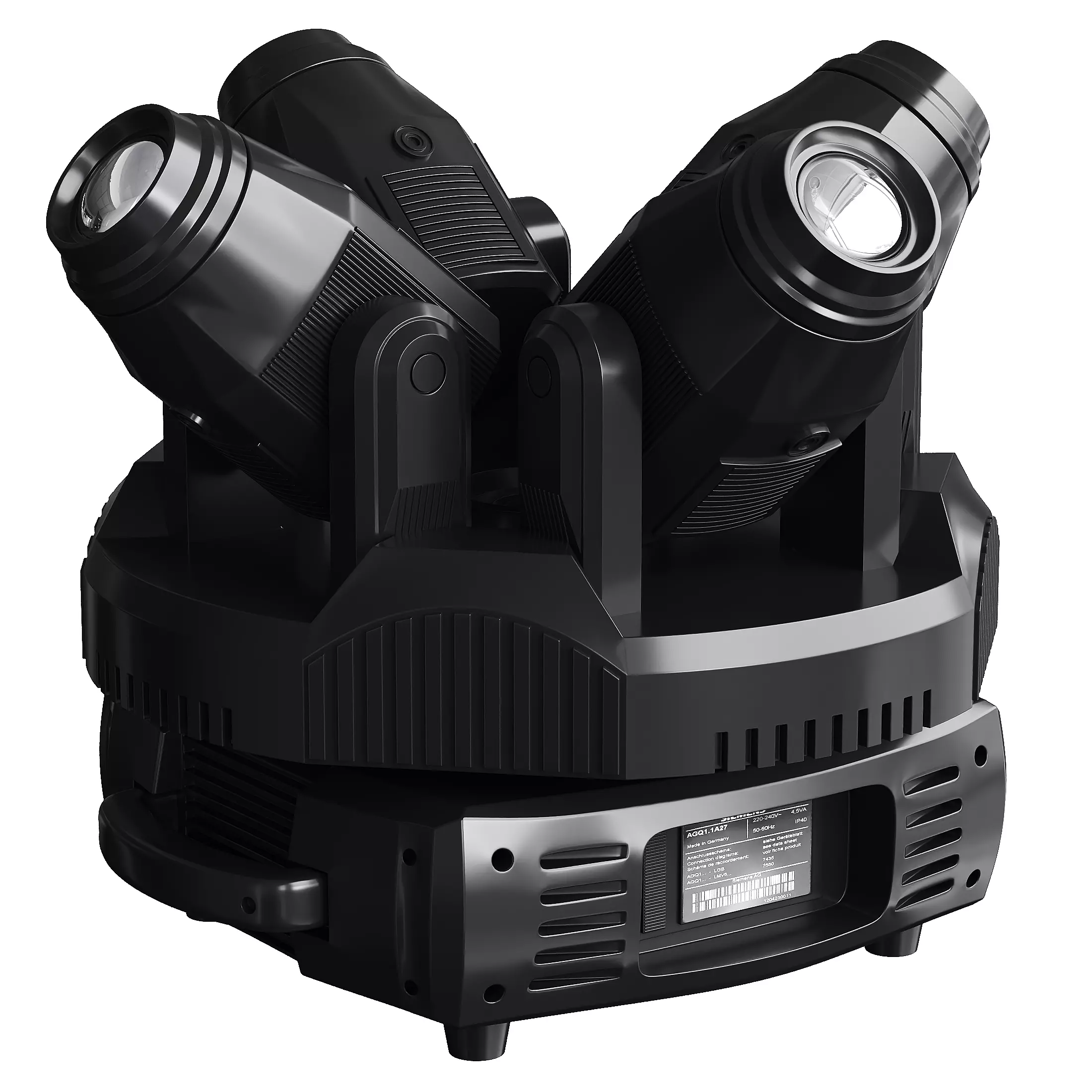 Soft theater farm with lighting equipment Low-poly 3D model_50