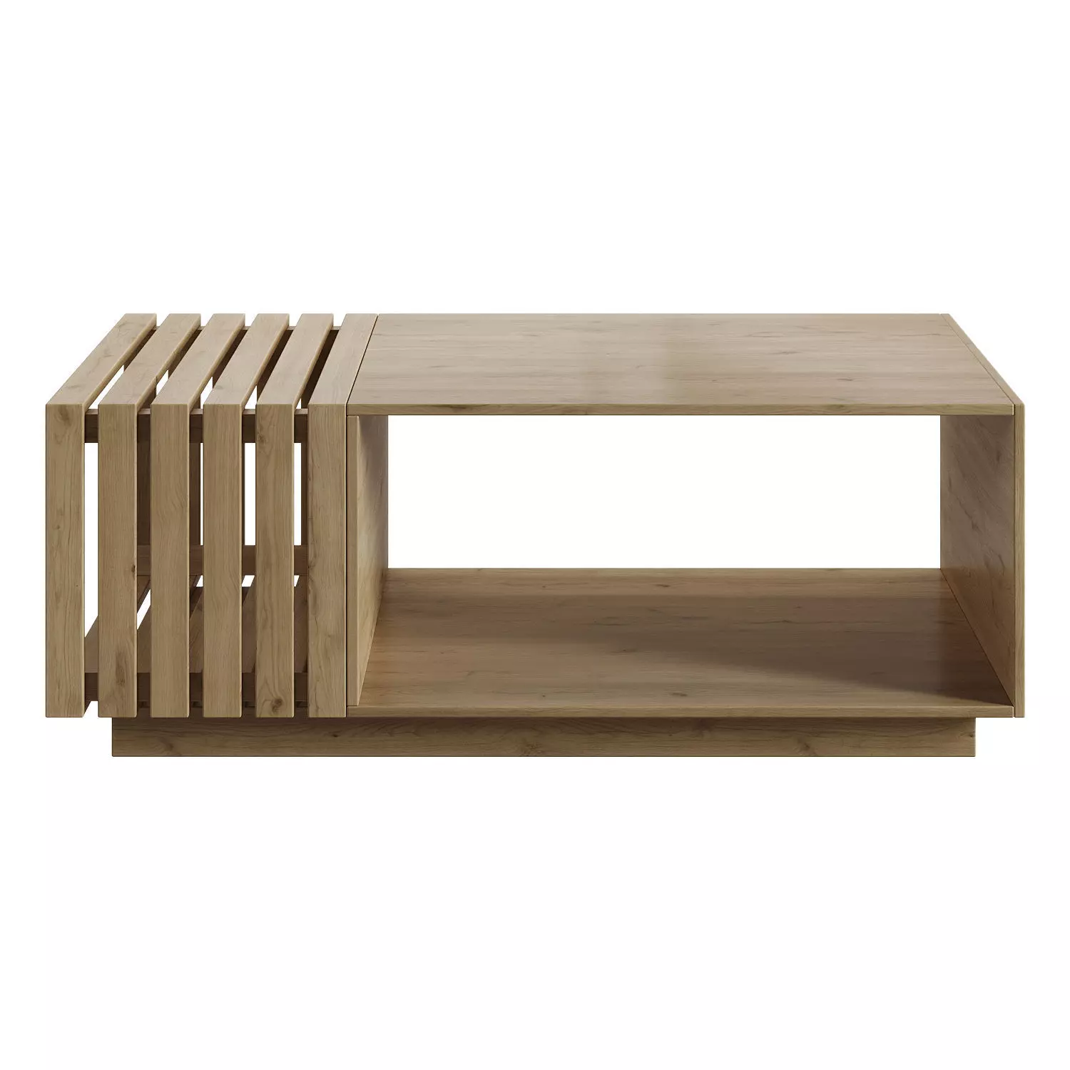  Ash Veneer Coffee Table Theonie Low-poly 3D model_1