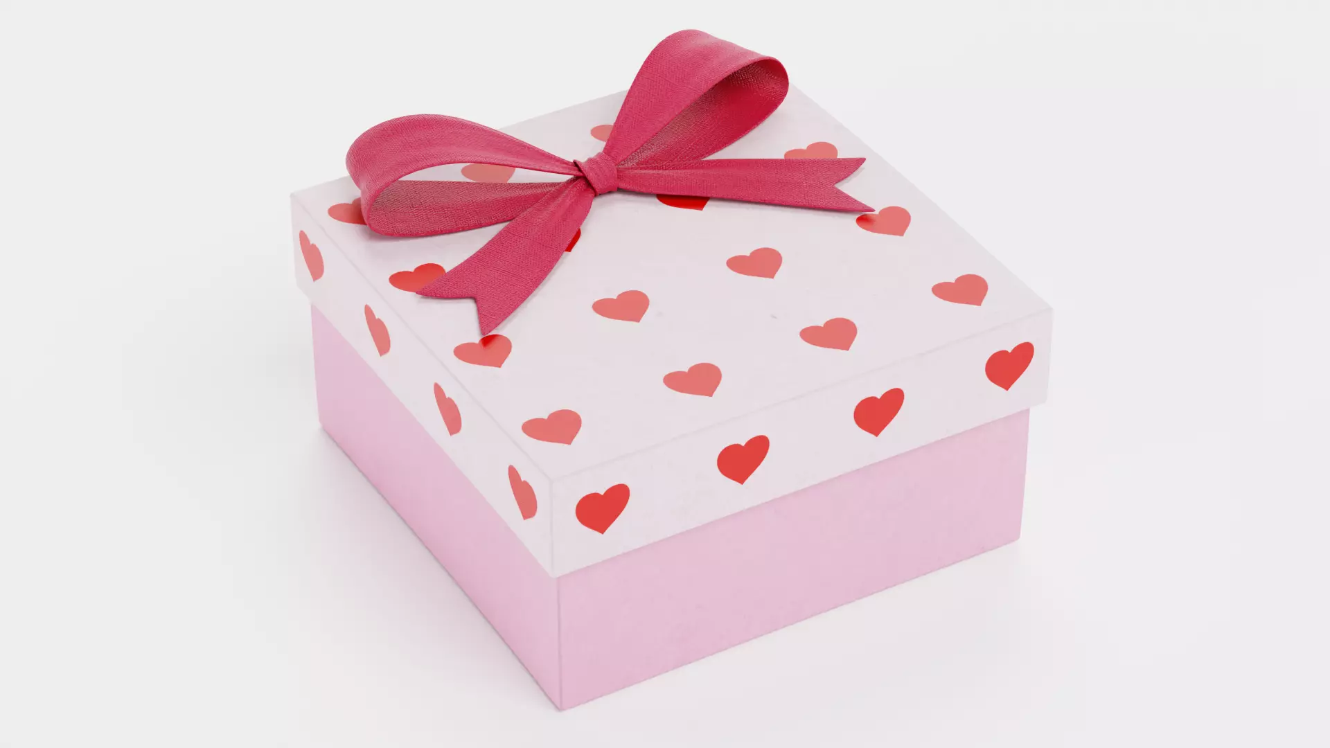 Gift Box V6 3D model_0